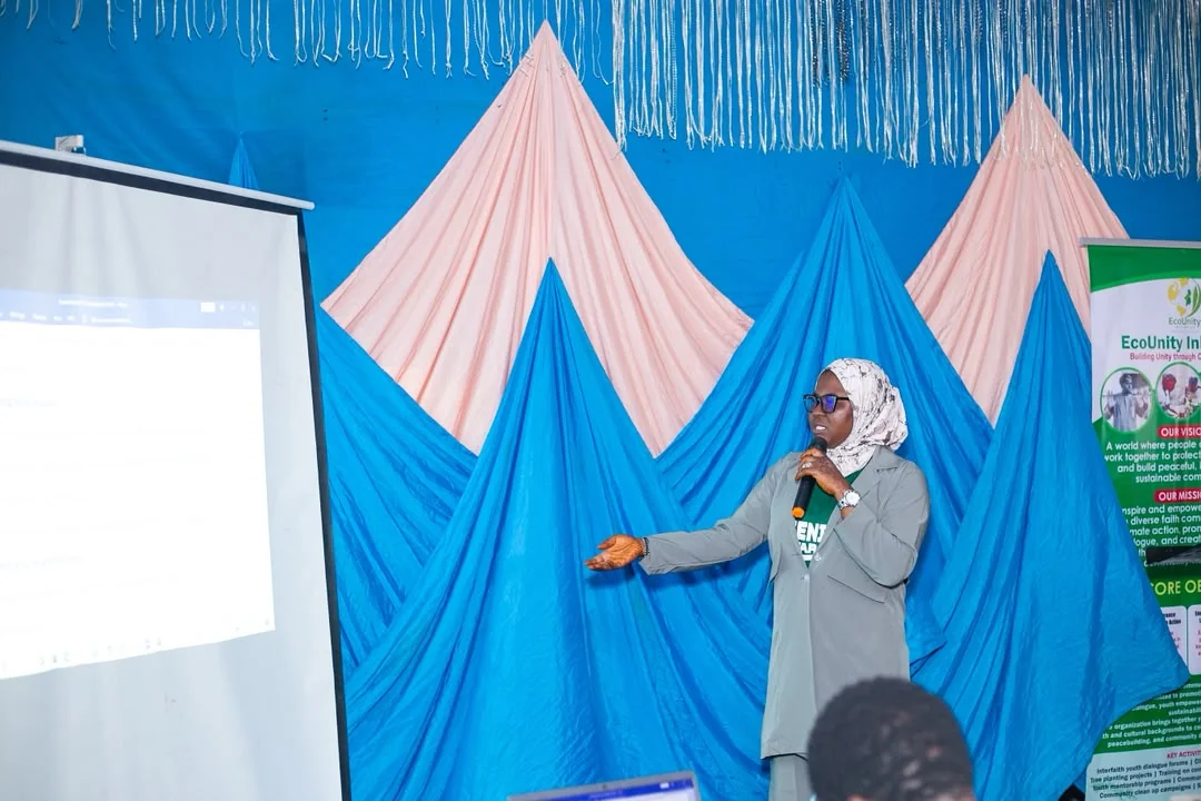Young people from diverse faith backgrounds in dialogue session